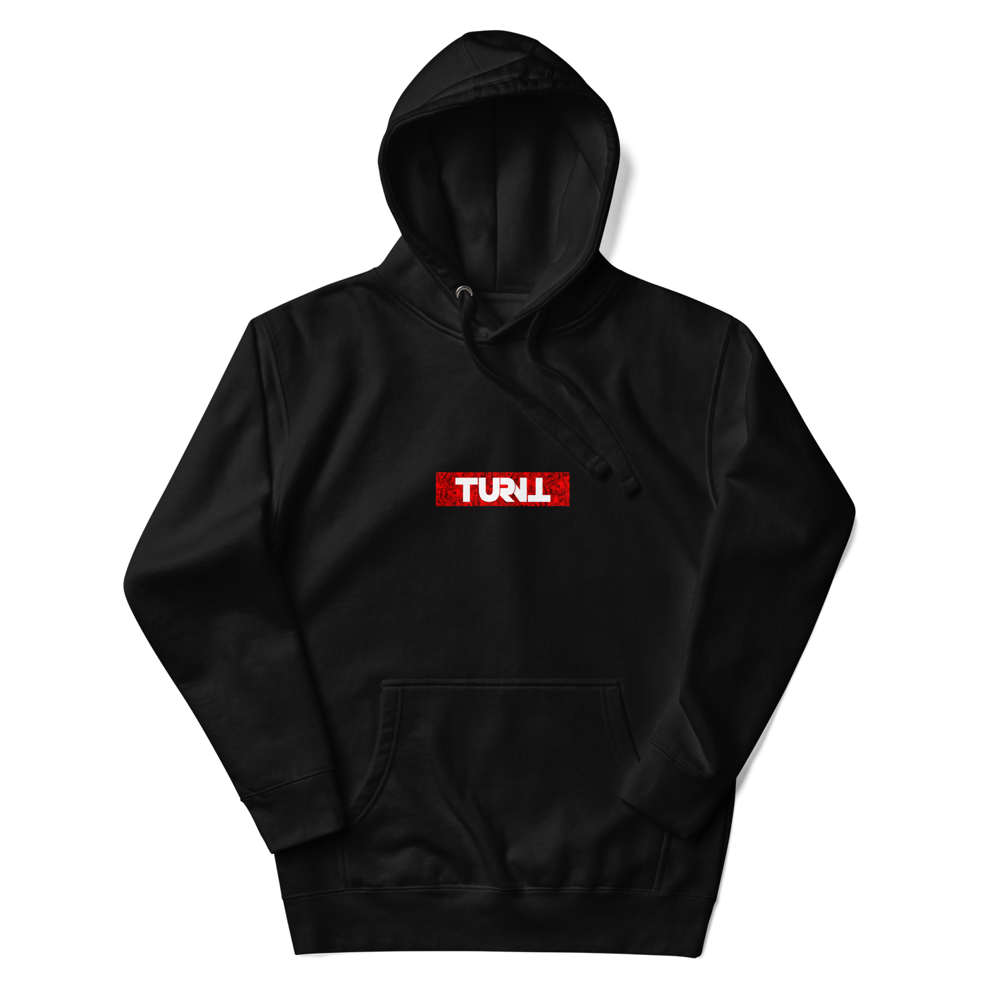 Turnt box logo hoodie (Red edition)